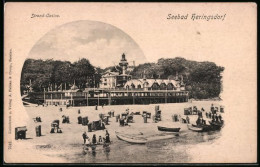 AK Heringsdorf / Seebad, Strand-Casino Vom Strand Aus Gesehen  - Sonstige & Ohne Zuordnung