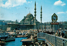 73609390 Istanbul Constantinopel Galata Bruecke Und Neue Moschee Istanbul Consta - Turchia