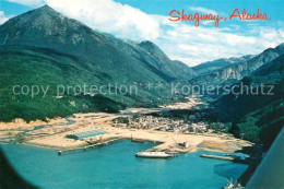 73580559 Skagway Fliegeraufnahme Marinehafen - Otros & Sin Clasificación