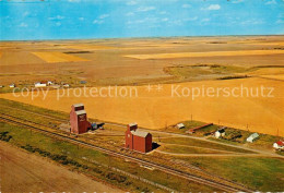 73576975 Saskatchewan Harvest Erntezeit Fliegeraufnahme Saskatchewan - Ohne Zuordnung