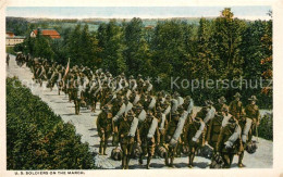 73491636 Wrangell_Alaska US Soldiers March - Andere & Zonder Classificatie