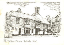 73481028 Tenterden Ashford William Caxton Pub Drawing Kuenstlerkarte  - Altri & Non Classificati
