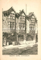 73481021 Canterbury Kent County Hotel Drawing Kuenstlerkarte  - Sonstige & Ohne Zuordnung