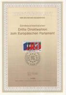 Germany Deutschland 1989-12 Dritte Direktwahlen Zum Europäischen Parlament, Canceled In Bonn - 1981-1990