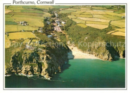 73373689 Porthcurno Aerial View Porthcurno - Other & Unclassified