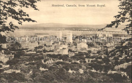 72007135 Montreal Quebec Blick Vom Mount Royal Montreal - Non Classés