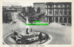 R592304 Roma. Piazza Esedra. Fontana Delle Najadi. Enrico Verdesi - Mondo