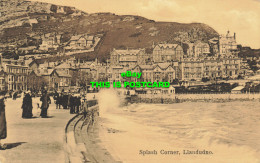 R593446 Llandudno. Splash Corner. Boots Cash Chemists. Pelham Series. 1914 - Mondo