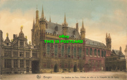 R592309 Nels. Bruges. La Justice De Paix LHotel De Ville Et La Chapelle Du St. S - Mondo