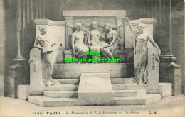 R593144 Paris. Le Monument De J. J. Rousseau Au Pantheon. C. M - Mondo