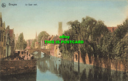 R592315 Nels. Bruges. Le Quai Vert. Bruxelles. Series Bruges No. 52 - Mondo