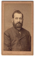 Fotografie J. P. Ehlers, Altona, Königstr. 220, Portrait Stattlicher Herr Mit Vollbart  - Anonymous Persons