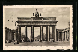 AK Berlin, Blick Zum Brandenburger Tor  - Andere & Zonder Classificatie