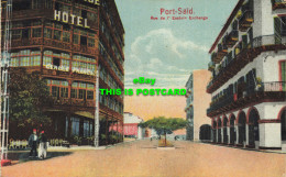 R592344 Port Said. Rue De LEsstern Exchange. M. M. L - Mundo