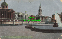 R592357 National Gallery And St. Martins Church. London. 1910 - Otros & Sin Clasificación