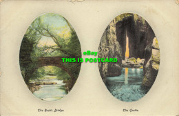 R593506 The Rustic Bridge. The Grotto. Multi View. 1910 - Welt