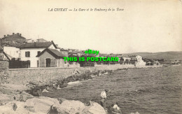 R593508 La Ciotat. La Gare Et Le Faubourg De La Tasse. Marine. E. Le Deley - Welt