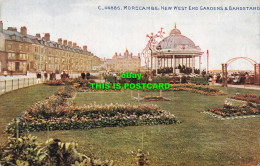 R593515 Morecambe. New West End Gardens And Bandstand. Photochrom. Grano Series - Monde