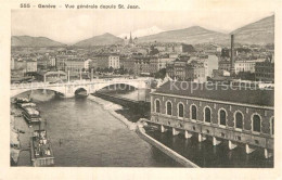 12994645 Geneve GE Vue Generale Depuis Saint Jean Pont Geneve - Andere & Zonder Classificatie