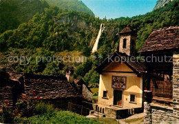 12961005 Foroglio Val Bavona La Cascata Wasserfall Foroglio Val Bavona - Other & Unclassified