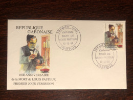 GABON FDC COVER 1995 YEAR PASTEUR  HEALTH MEDICINE STAMPS - Gabun (1960-...)