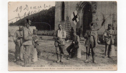 Guerre 1914 - NEUFMONTIERS Près Meaux - Blessés Allemands Devant L'Eglise - Animée - 1914  (L22) - Guerre 1914-18