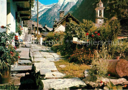 12913485 Sonogno Ortsmotiv Mit Kirche Alpen Sonogno - Other & Unclassified