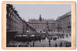 Fotografie Stengel & Co., Dresden, Ansicht Wien, K.u.K. Burgwache Bei Der Ablösung In Der Hofburg  - Lugares