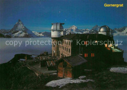 12890205 Zermatt VS Vollmond Auf Gornergrat Zermatt - Autres & Non Classés