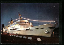 AK Passagierschiff MS Baltic Star Im Hafen  - Piroscafi