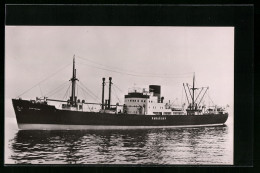 AK Handelsschiff MS Paraguay Auf Glatter See  - Comercio