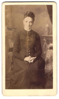Photo W. Morley, Taunton, 27, East Street, Ältere Dame Im Kleid  - Anonymous Persons