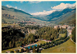 12875505 Scuol Tarasp Vulpera Alpines Heilbad Alpenpanorama Fliegeraufnahme Scuo - Altri & Non Classificati