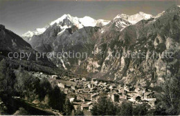 12875265 Graechen VS Panorama Mit Weisshorn Brunegghorn Bishorn Walliser Alpen G - Altri & Non Classificati