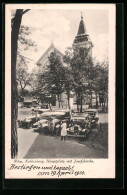 AK Wien-Kahlenberg, Hauptplatz Mit Josefskirche  - Andere & Zonder Classificatie