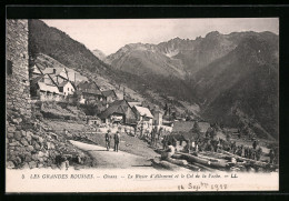 CPA Allemont, Les Grandes Rousses, Le Col De La Vache  - Allemont