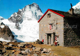 12844415 Cabane Du Mountet Cabane Mountet 2894m VS Et La Dent Blanche Val D Anni - Sonstige & Ohne Zuordnung