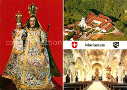 12826075 Mariastein SO Fliegeraufnahme Wallfahrtskirche Inneres Mariastein - Otros & Sin Clasificación