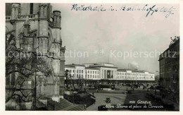 12822455 Geneve GE Notre Dame Et Place De Cornavin Kathedrale Bahnhofsplatz Gene - Autres & Non Classés