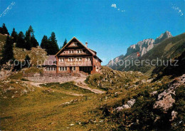 12793555 Bollenwees Berggasthaus Blick Auf Hohe Haeuser Alpen Bollenwees Bruelis - Sonstige & Ohne Zuordnung