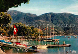 12771745 Ascona Lago Maggiore Bootshafen Ascona Lago Maggiore - Sonstige & Ohne Zuordnung