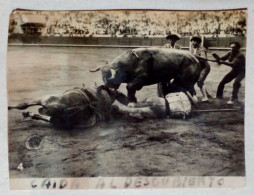 Photographie - Image D'une Corrida En Espagne (7 Cm X 5 Cm). - Professions