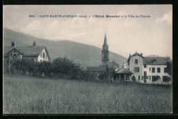 CPA Saint-Martin-d'Uriage, L'Hotel Meunier Et La Villa De Tilleuls  - Uriage