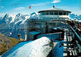 12756515 Schilthorn Muerren Schilthornbahn Mit Eiger Moench Jungfrau Schilthorn  - Other & Unclassified