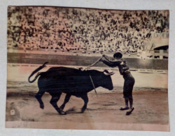 Photographie - Image D'une Corrida En Espagne (7 Cm X 5 Cm). - Mestieri