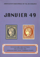 JANVIER 1849 + SUPPLÉMENT - Stempel