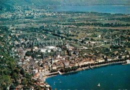 12724755 Ascona TI Fliegeraufnahme Partie Am Lago Maggiore Ascona - Sonstige & Ohne Zuordnung