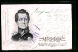 AK Generalfeldmarschall August Graf Neithardt Von Gneisenau  - Altre Guerre