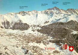 12684125 Verbier Fliegeraufnahme Verbier - Autres & Non Classés