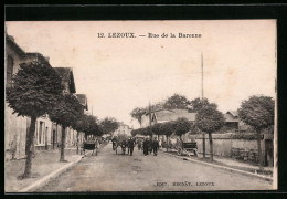 CPA Lezoux, Rue De La Baronne  - Lezoux